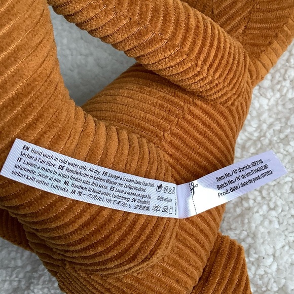 Naturally Kids 2022 Corduroy Brown T-Rex Dinosaur Plush Stuffed Animal Toy - Picture 14 of 14